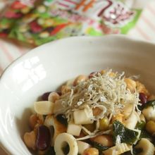 かぶとじゃこの和風スプーンサラダ