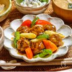ご飯がススム!!豚こま団子の酢豚