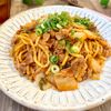 のりのり🐾🎀🤍の作ってみた!投稿(豚キムチ焼きそば)