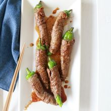 土佐甘とうの牛巻き