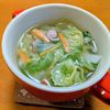 ゆきまる🐬🫧の作ってみた!投稿(【キャベツとウインナーの中華スープ】野菜たっぷり♡)