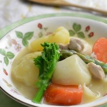 やわらかチキン！和風豆乳くりーむしちゅ～