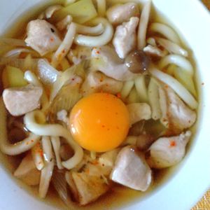 チョロリスの作ってみた!投稿(【鶏肉のねぎたま土鍋うどん】熱々がおいしい！コスパも抜群！)