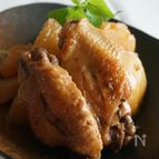 手羽先と大根とじゃがいもの、ほっこり煮