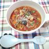 M＊Pの作ってみた!投稿(野菜をたっぷり食べよう！さつま揚げ入りミネストローネ)