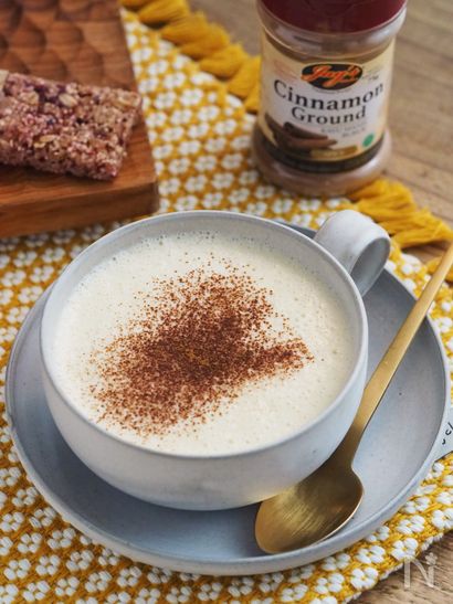 余った焼いもでカフェ風♪飲むスイートポテト【おうちカフェ】