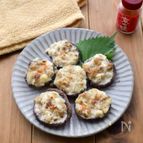 トースターであと一品♪しいたけの味噌マヨ焼き