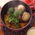 温野菜のバーニャカウダ＊牛乳でもコク旨