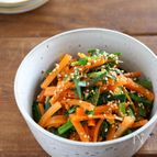 ピリ辛ニラとにんじんのナムル