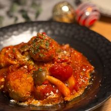 【ワンパンでお手軽！】トマトソースのミートボール