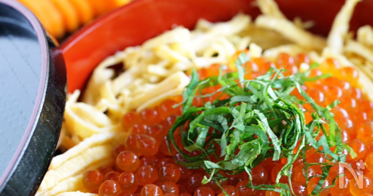 筋子いくらの贅沢ご飯《秋の味覚》