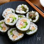 『蟹と玉子のサラダ巻き』お正月やお祝いにも♩
