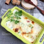 レタスと長ねぎのグラタン