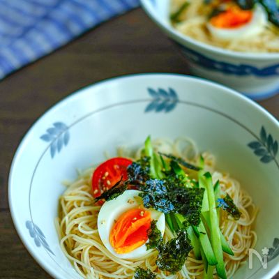 辛くない！子供と楽しめるビビン麺風まぜ素麺