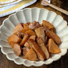 【たけのこと鶏肉のほったらかし煮】フライパンで完結🫶🏻