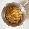 【水菜と切り干し大根の煮浸し】余り食材活用！の工程1
