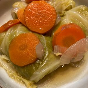 くだもの大好き🧡の作ってみた!投稿(和風ロールキャベツ。しょうが入り♪夕食のおかず、作り置きに！)