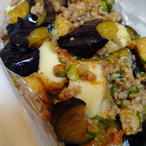 そらまめの作ってみた!投稿(なすと厚揚げの肉味噌炒め【#作り置き #お弁当 #カサ増し】)