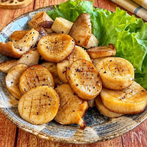 ホタテ風♡【エリンギのバター醤油炒め】物価高に負けない◎