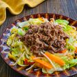 ジンギスカン風炒め（ラム肉でも豚こまでも牛こまでも）