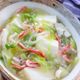 レンチンで【長ネギと豆腐の旨塩あんかけ】