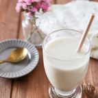 材料3つ！はちみつ豆乳ヨーグルトドリンク♪