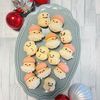 chouchou_cafeの作ってみた!投稿(クリスマスに♪サンタとスノーマンのバーチディダーマ)