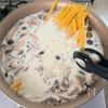 【きのこのクリームパスタ】白だしで絶品/ワンパンで簡単!の工程3