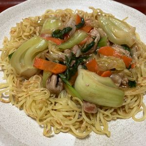 りんごの作ってみた!投稿(あんかけかた焼きそば)