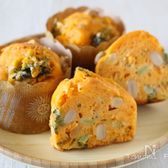 【ケークサレ】大豆とブロッコリーのトマトマフィン