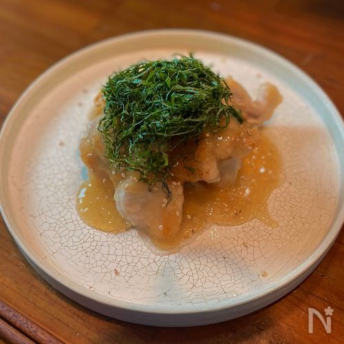 仕事後10分で作れる。ホッと美味しい【みぞれ鶏】