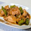 莉子の作ってみた!投稿(パパッと簡単！鶏ももピーマンのオイポン炒め)