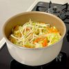 野菜たっぷり♩味噌ラーメン風スープの工程2