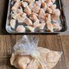 鶏むね肉が取り合いに♡「コンソメチーズのコロコロチキン」の工程1