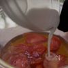 レタスとトマトのサンラータンの工程1