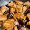さっぱりコクうま！鶏ももと茄子の甘酢ごまだれ炒めの工程6