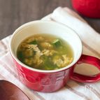 野菜嫌いの娘がおかわり【とうもろこしとオクラのふわ玉スープ】