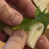 厚揚げの梅しそチーズ照り焼きの工程3