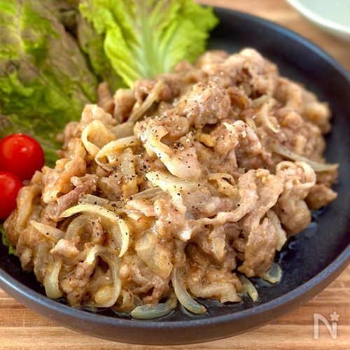 【豚こまのごま味噌炒め】旦那が「明日も作って」と言ったレシピ