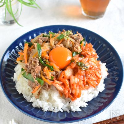 プルコギキムチ丼