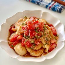 『トマト胡麻だれチキン』さっぱり爆食べ！