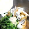 豆苗とちくわのごまマヨ和えの工程2