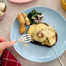 【焼くだけ簡単】しいたけのWチーズ焼き