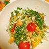 naoの作ってみた!投稿(＼混ぜるだけ／加熱なし5分【水菜とトマトの和風ツナサラダ】)