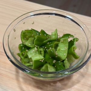 すじのこの作ってみた!投稿(おうちで居酒屋の味「秘密のやみつきピーマン」)