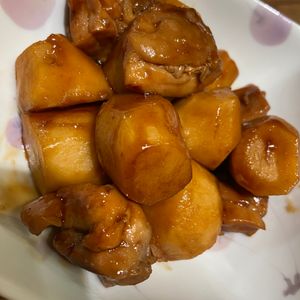akkoの作ってみた!投稿(ワンパン！里芋と鶏のにっころがし)