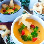【牛乳で作るにんじんのポタージュ】ビタミンたっぷり優しい味