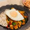 ちぇんの作ってみた!投稿(豚肉より大満足！【鶏むねのガパオライス】)