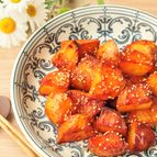 コチュジャン＆バターでコク旨♪新じゃがの甘辛焼き