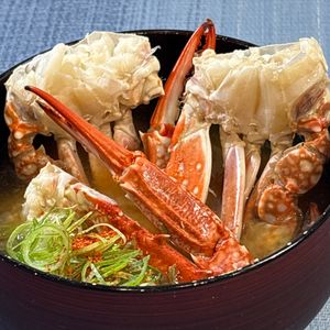 楽ラク手抜キッチン🐶🐾の作ってみた!投稿(ワタリガニの味噌汁)